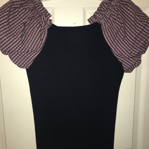 NWT Anthropologie Maeve Puff-Sleeved Mini Dress - Picture 8 of 10